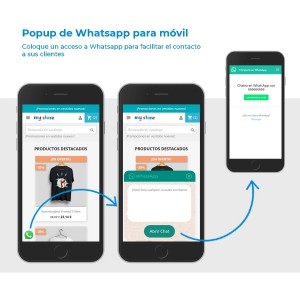 Module WhatsApp Popup pour mobile