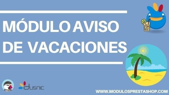 MÓDULO AVISO DE VACACIONES