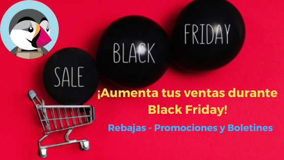 Campaña Black Friday en Prestashop