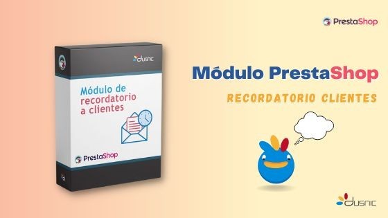 Módulo Prestashop Recordatorio a...