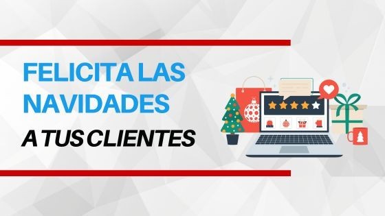 Felicita la Navidad en tu Tienda Online 